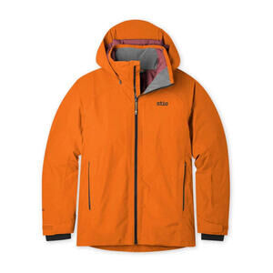NWT  $449 Stio Men's S GORE-TEX  Doublecharge Insulated Jacket Bonfire Orange